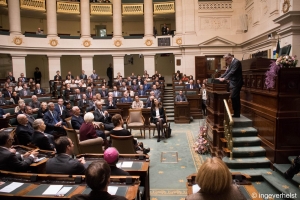 David Clarinval Fête du roi hémicycle